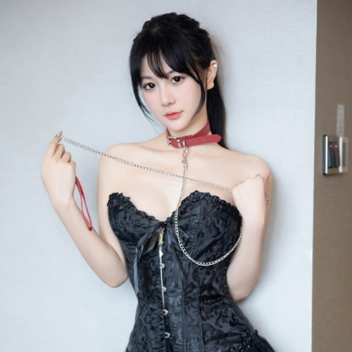 秀人网谢小蒽真空黑丝.狗链.模拟被操叫床+视频花絮1.22G